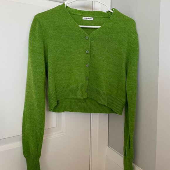 💚🌈 Rainbow Boutique Cropped Sweater/Cardigan 🌈💚 - Picture 1 of 2